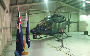 The police eagle helicopter.