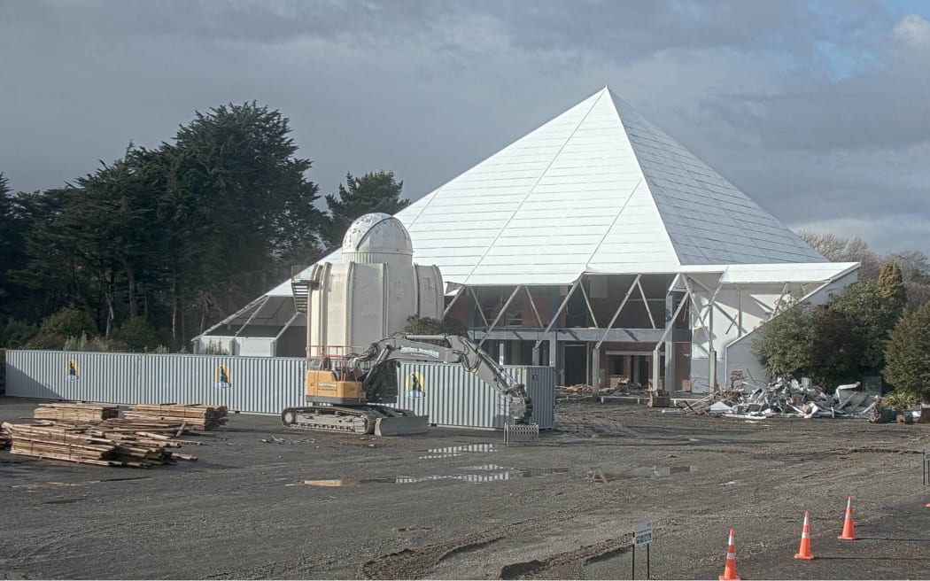 The tuatara were found at Invercargill's old museum, where dismantling has begun.