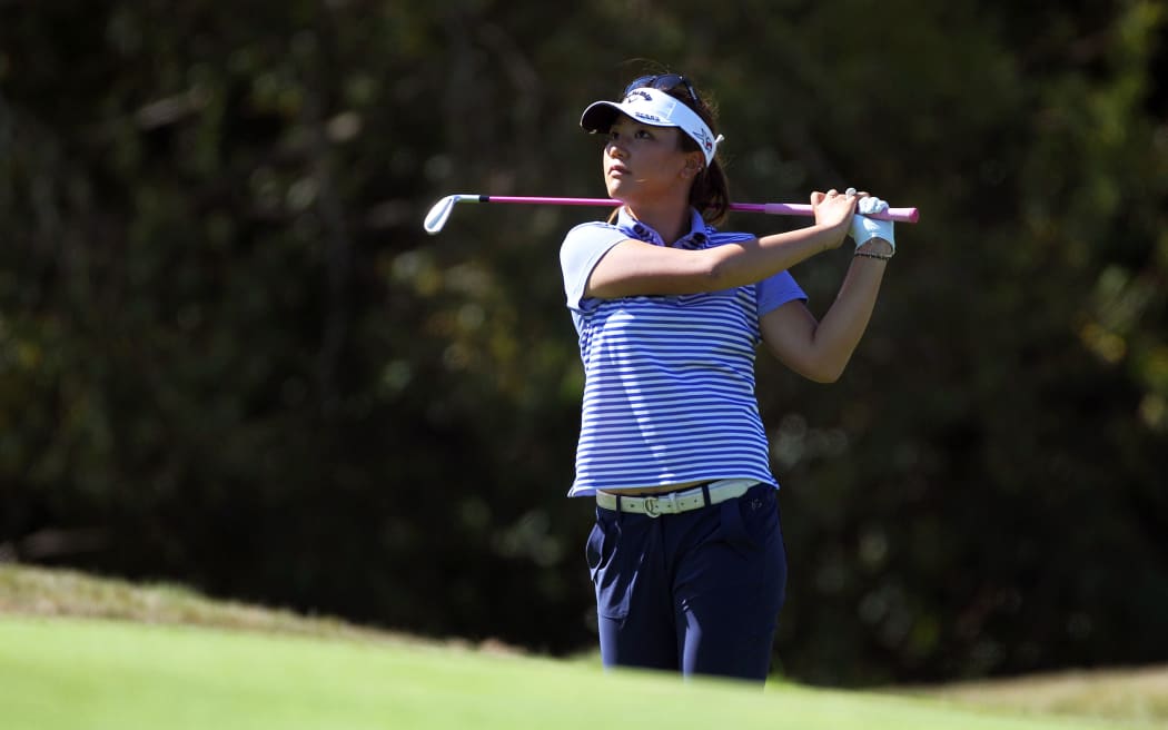 Lydia Ko in action at Clearwater