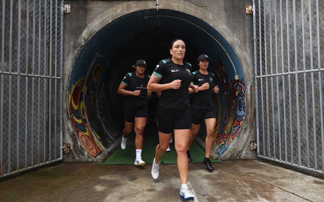Krystal Rota, Kiwi Ferns, rugby league, captains run.