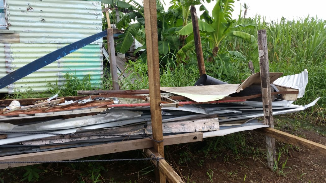 People are collecting debris from Winston to rebuild, but torrential rain, flooding and Cyclone Zena has delayed repairs.