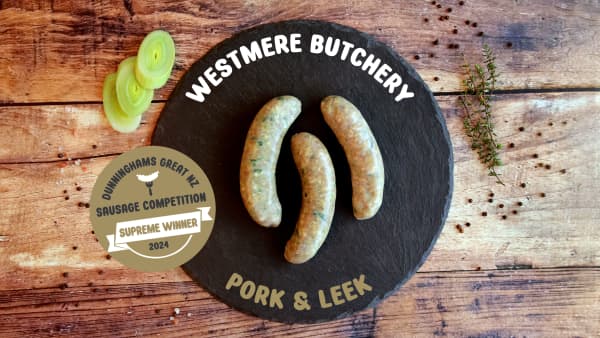 The winning sausage in the 2024 competition.