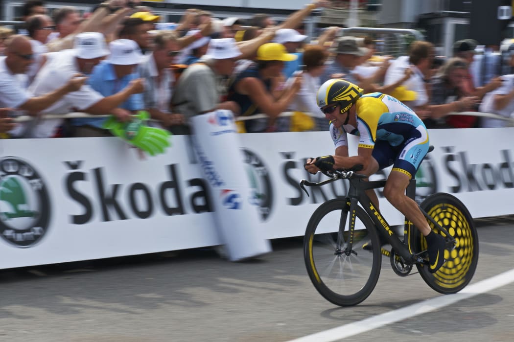 Lance Armstrong at the 2009 Tour de France in Monaco