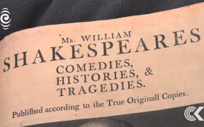 400-year-old Shakespeare folio goes on display: RNZ Checkpoint