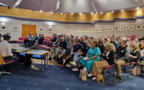 About 120 people turned up to the invite-only forum on New Plymouth's rough sleepers issue.