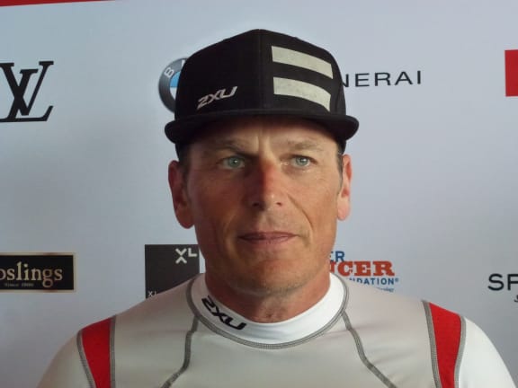 Dean Barker said his crew were lucky to have escaped without serious injury after the crash.