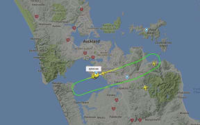 The route of flight QFA144.