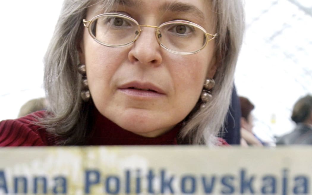 Anna Politkovskaya pictured in 2005.