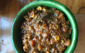Vegan mince from the Lemonwood Eatery
