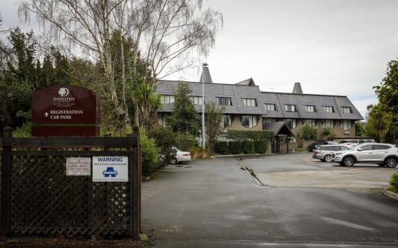 Chateau on the Park Hotel in Christchurch is one of the isolation facilities.