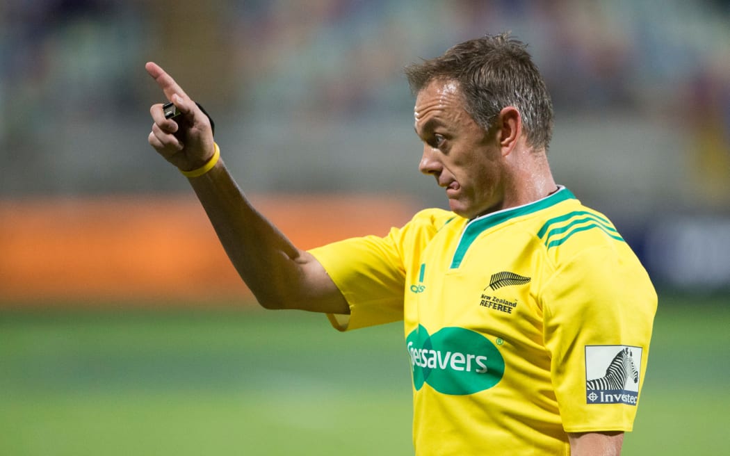 Chris Pollock in his refereeing days.