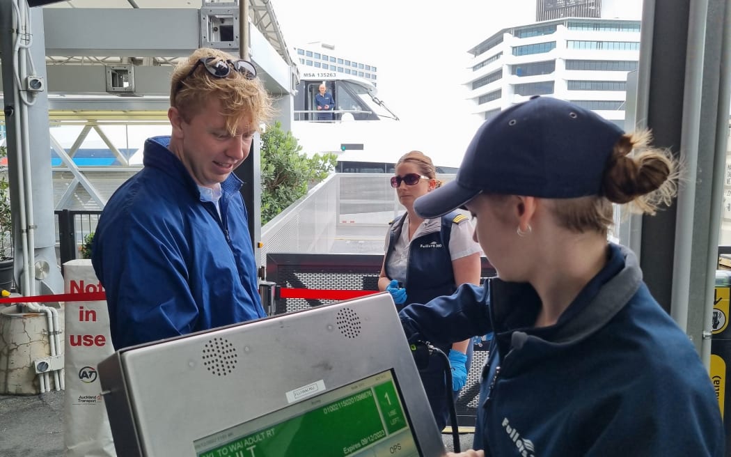 US raffle winner John Moore - wins raffle and choose to come to NZ