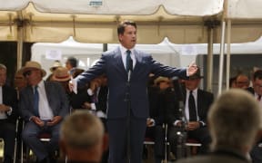 Simon Bridges at Waitangi 4 February