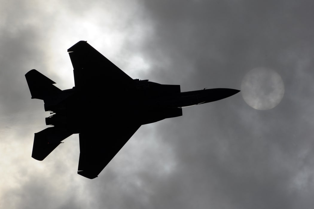 Two F-15 aircraft were used in the strike.