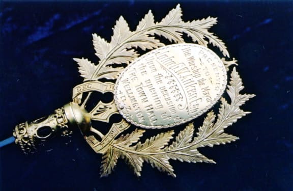 The key that was stolen from the Museum of Wellington City & Sea.