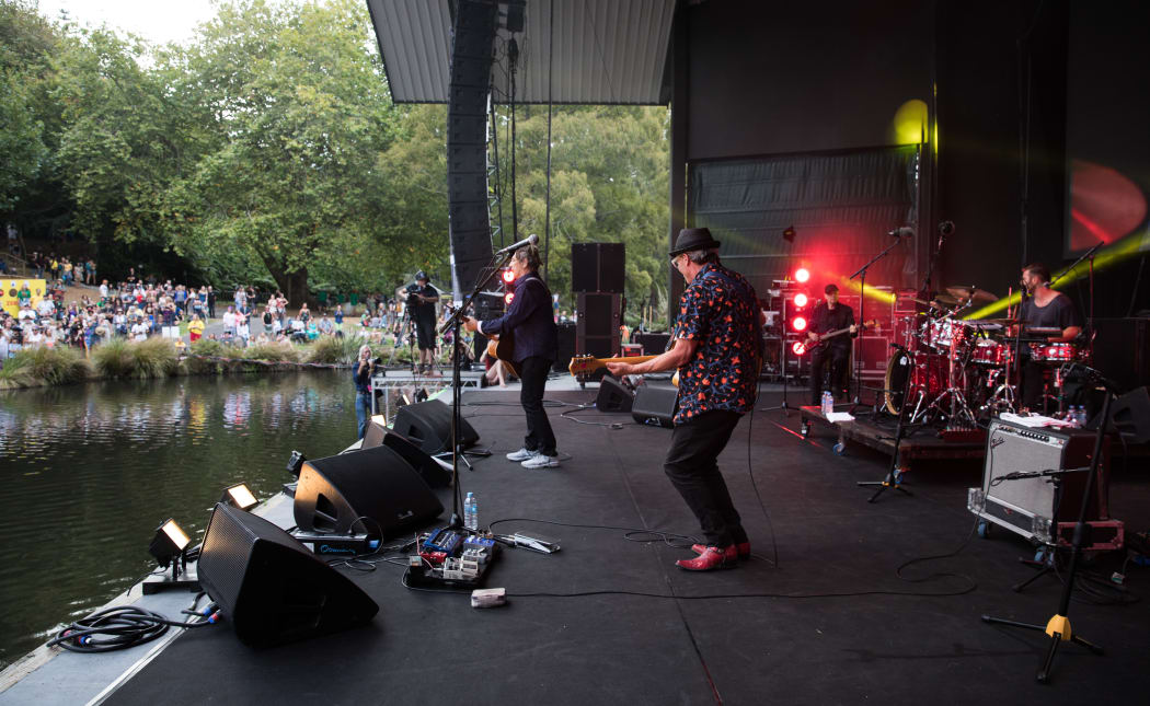 Dragon on stage at WOMAD 2018