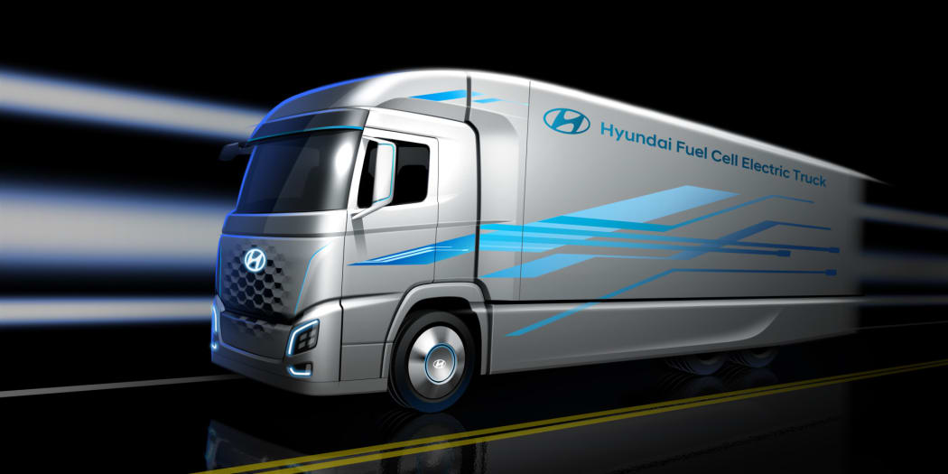Hyundai XCIENT FCEV (fuel cell electric vehicle)