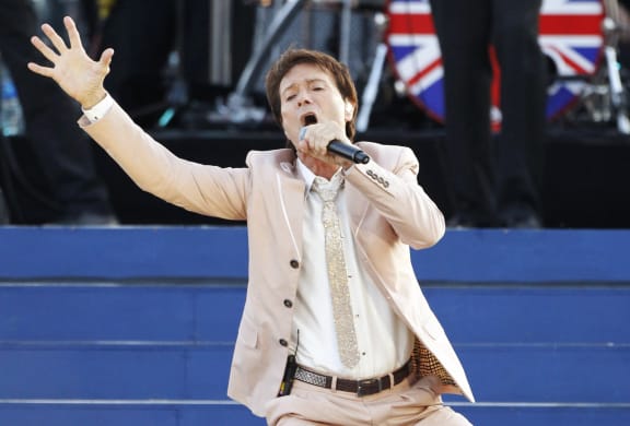 Cliff Richard performs during the Diamond Jubilee concert at Buckingham Palace in 2012.