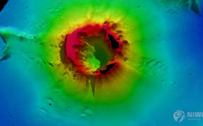 Mapping of Tongan Volcano