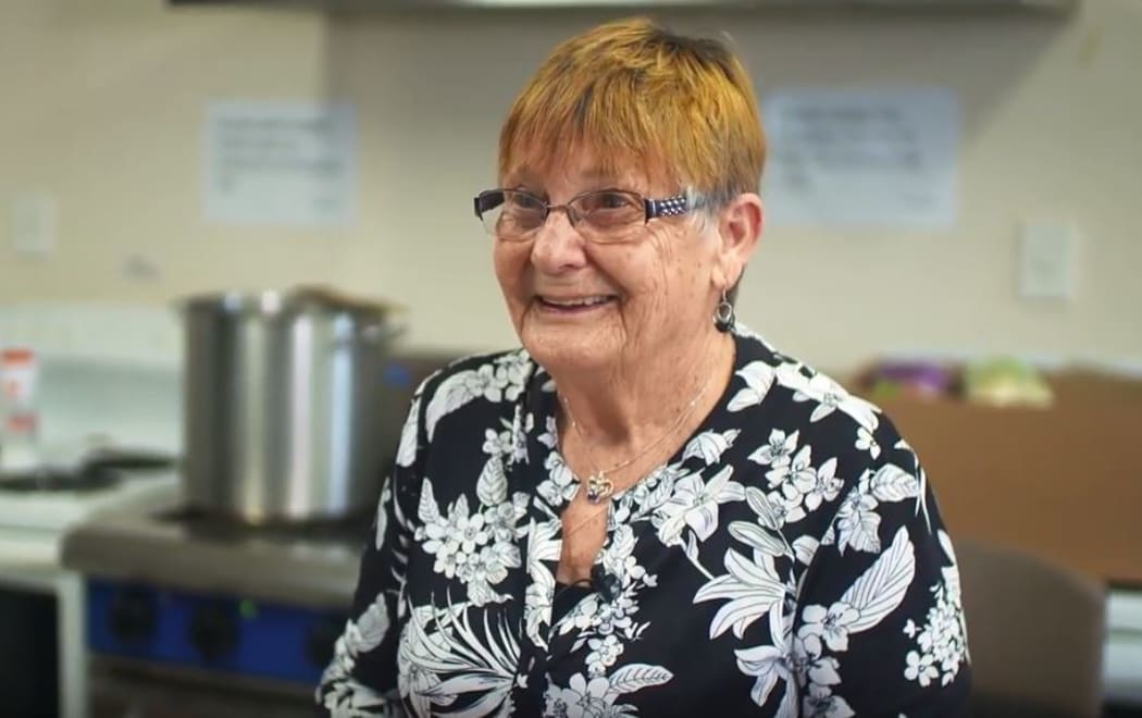 Barbara Te Kare Tamaki College board chair and volunteer cook.