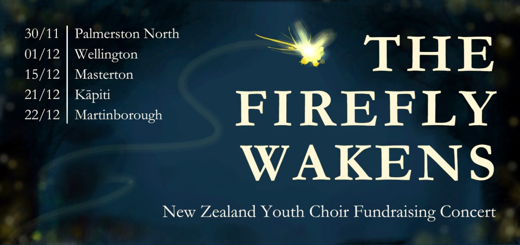 Poster art for New Zealand Youth Choir concerts