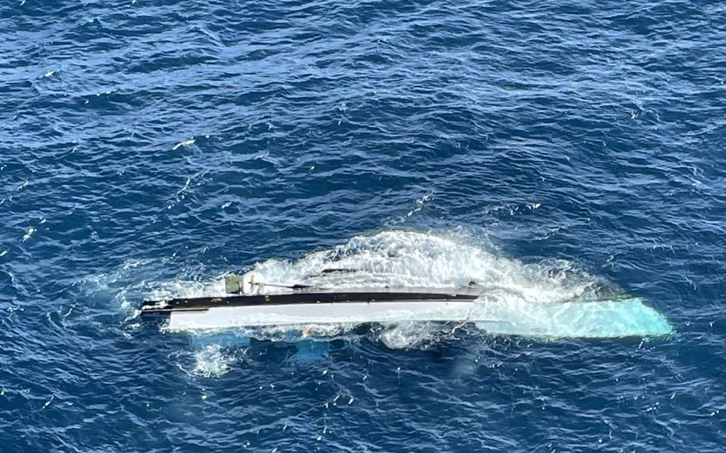 Part of the Enchanter fishing vessel which sank off the North Cape.
