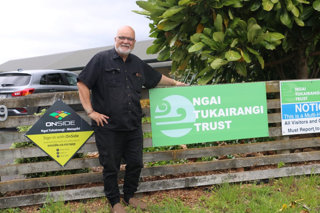 Ratahi Cross, Chairman of Ngai Tukairangi Orchard.