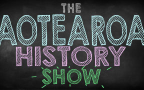 William Ray and Leigh-Marama McLachlan on the Aoteatoa History Show episode one