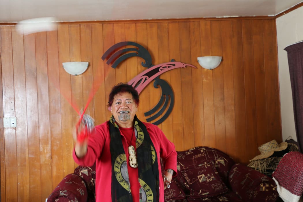 Ngamoni Huata no Tuhourangi Ngati Wahiao, Tuhoe, Ngati Rangiwewehi.