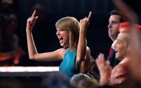 US pop star Taylor Swift