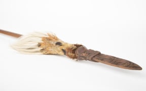 The taiaha named 'Maungārongo' held in Tūhura Otago Museum has been returned to Ngāti Maniapoto.