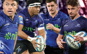 Caleb Clarke, Josh Fusitu'a, Dalton Papali'i and Beauden Barrett