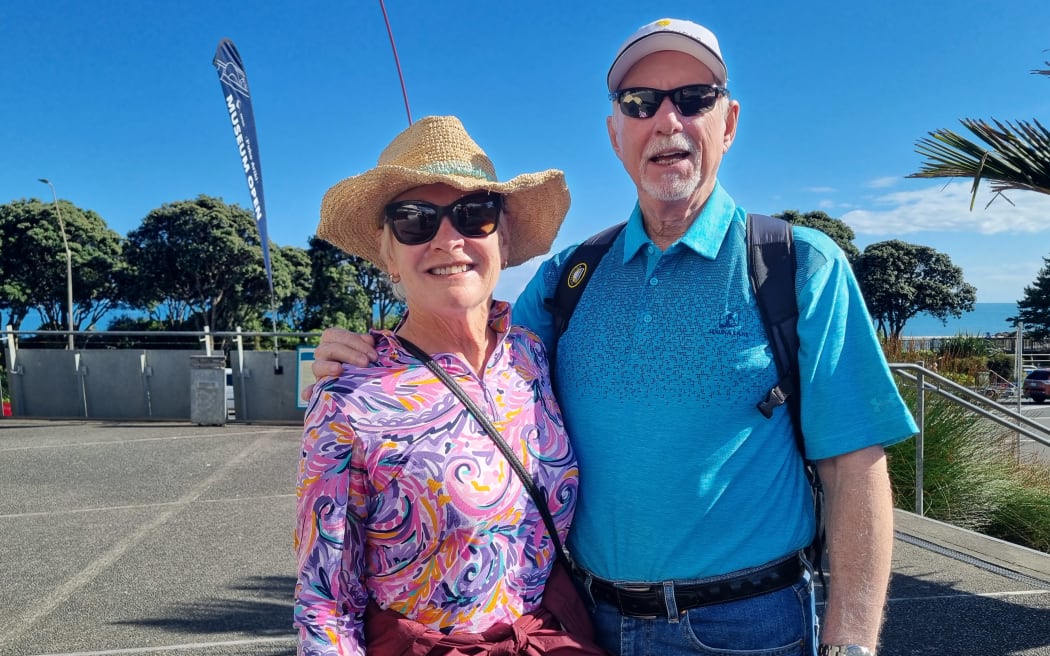 Arizona couple Anne and Matt Melsheimer had notice the piles of logs at NZ ports.