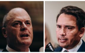 Todd Muller and Simon Bridges