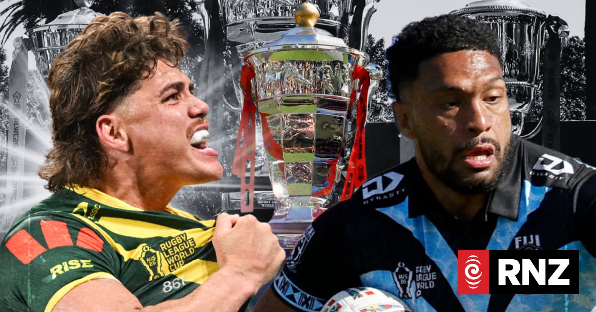 LIVE: Rugby League World Cup: Australia v Fiji