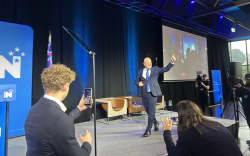 National’s annual conference in Wellington on Sunday.