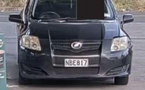 The car that was seized by Waikato police in relation to an incident where a teenage boy was run over multiple times.