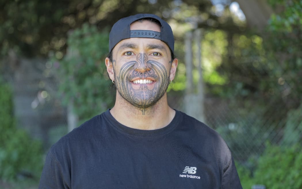 Toitū te Tiriti and Hīkoi mō te Tiriti spokersperson Eru Kapa-Kingi stands in Ngāti Toa domain