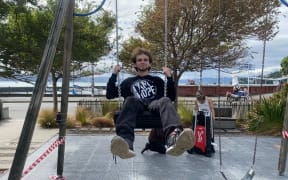 Patrick Cooper is hoping to swing his way to a Guinness World Record by going for 48 hours nonstop.