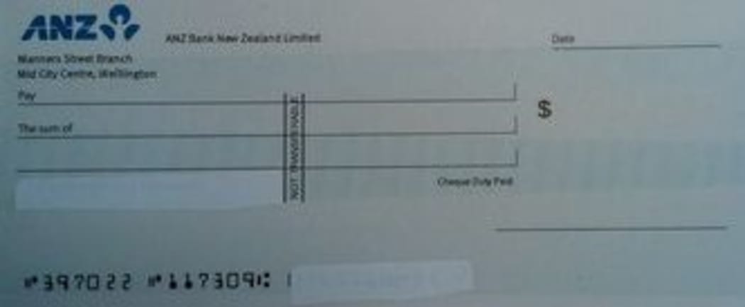 The ANZ says cheque book use by its customers has dropped by 10 per cent over the last year and while it has no plans to phase them out, that day will come.
