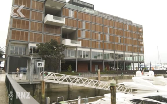 Auckland's new luxury Park Hyatt hotel.
