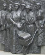 Tribute to the Suffragettes, Christchurch, NZ