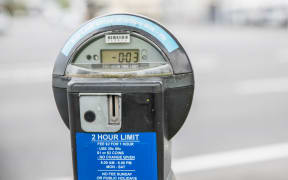 Parking meter in Hamilton