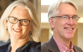New Zealand Film Commission chief executive Annabelle Sheehan and Chief Human Rights Commissioner, Paul Hunt, are battling Covid-19