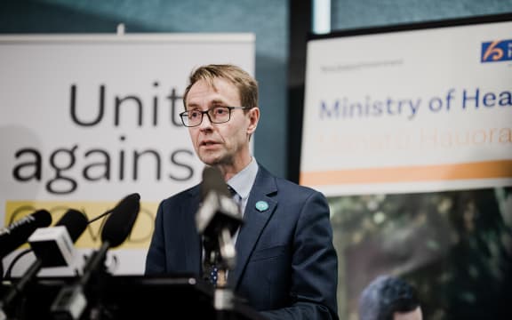 Director General of Health Dr Ashley Bloomfield.