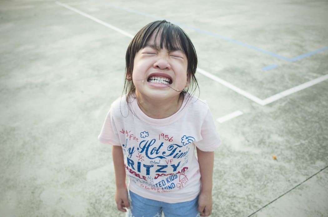 asian girl crying