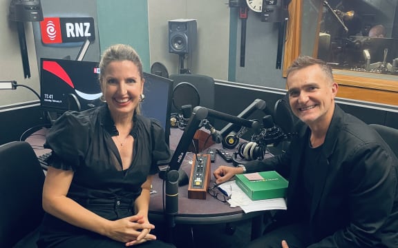 Amanda Gillies and John Aiken discussing the new season of Married at First Sight.