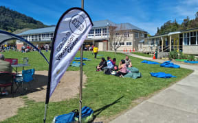 The whanau day at Nelson Intermediate School as part of Super Saturday.