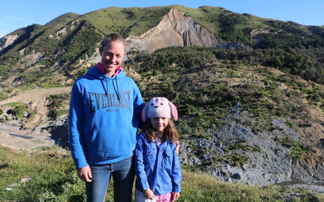 Rebekah Kelly and her daughter Victoria.