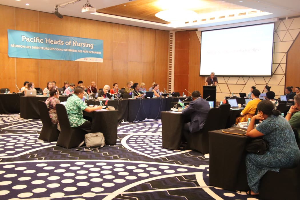 Delegates at the Pacific Heads of Nursing meeting in Fiji.